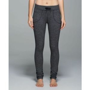 Lululemon Skinny Will Pant Herringbone Rare Gray S